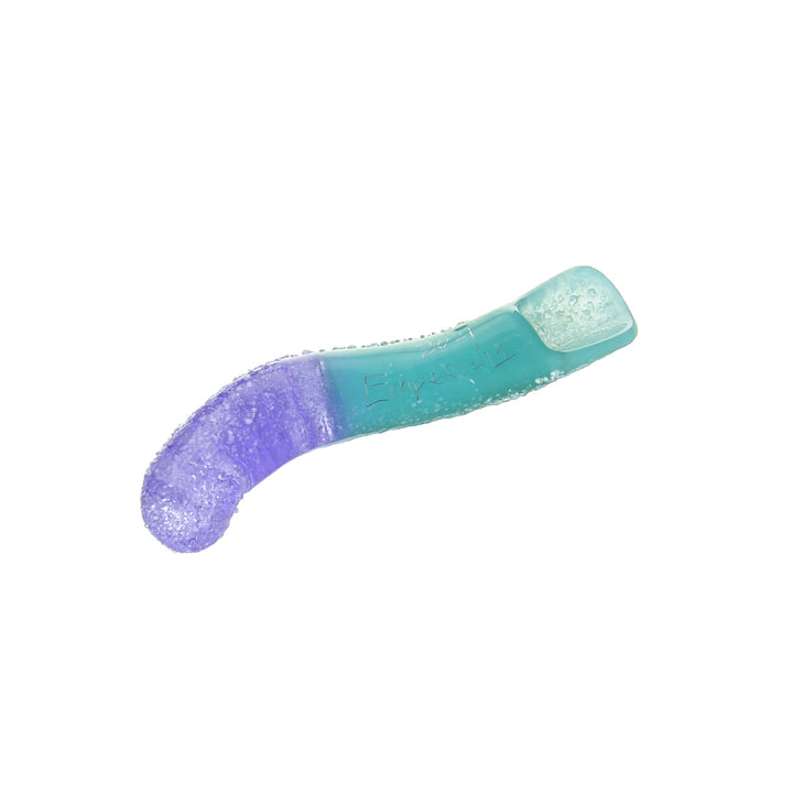 Emperial Glass Worm Scoop - Blue & Purple alt