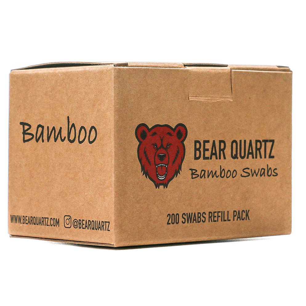 Bear Quartz Swab Refills — cotton swab refill pack for the swabs kit, hero shot