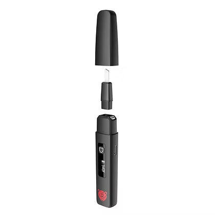 Exploded view of Bear Quartz Trio 2.0 Electric Dab Tool