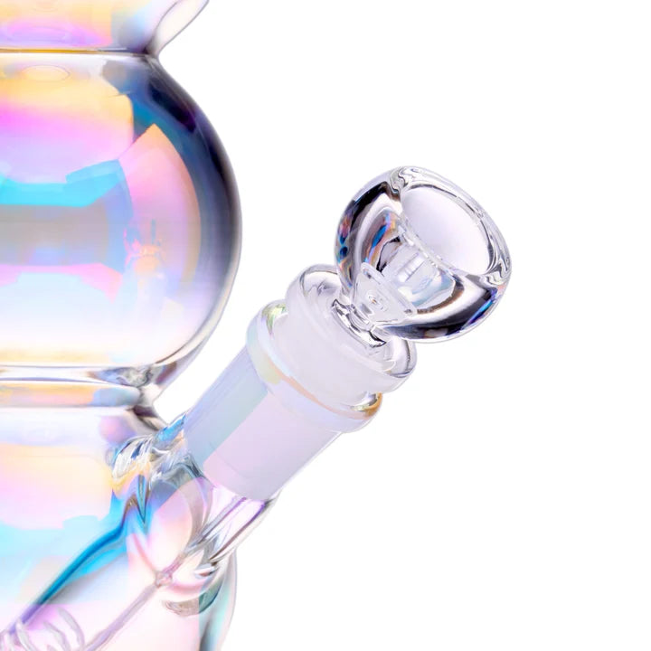 The included 14mm bubble bowl for the BigFun! 10 inch Bubble Bong, shown in matching iridescent glass