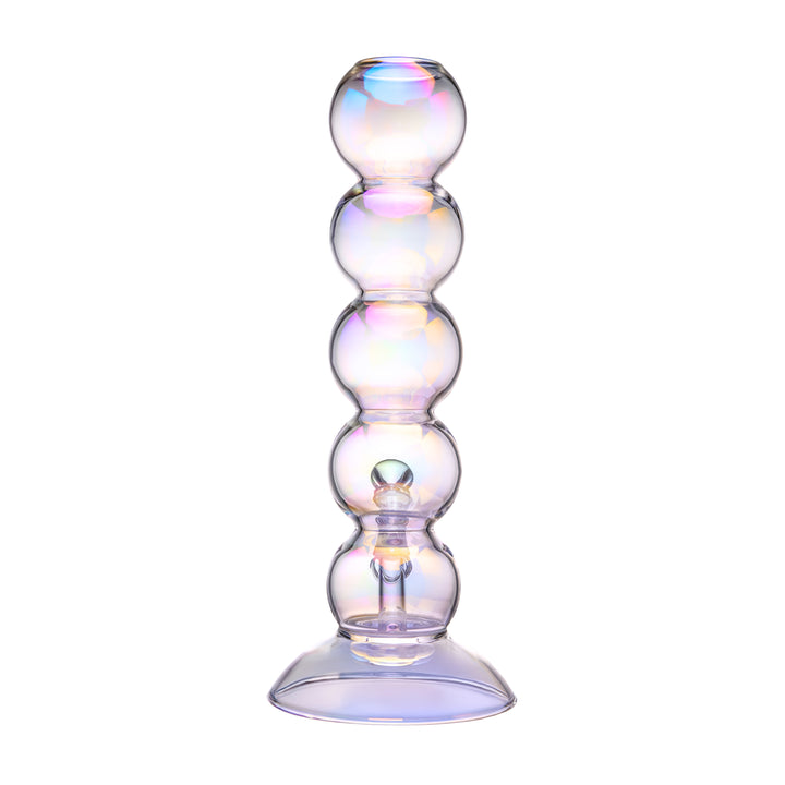 Back view of the BigFun! 13 inch Bubble Bong showing the neck and mouthpiece from behind