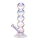 BigFun! 13" Bubble Bong – Iridescent Glass Water Pipe, Bowl &amp; Downstem Included