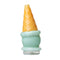 BigFun! Ice Cream Peak Top – Borosilicate Glass with Base Perc for Puffco Peak