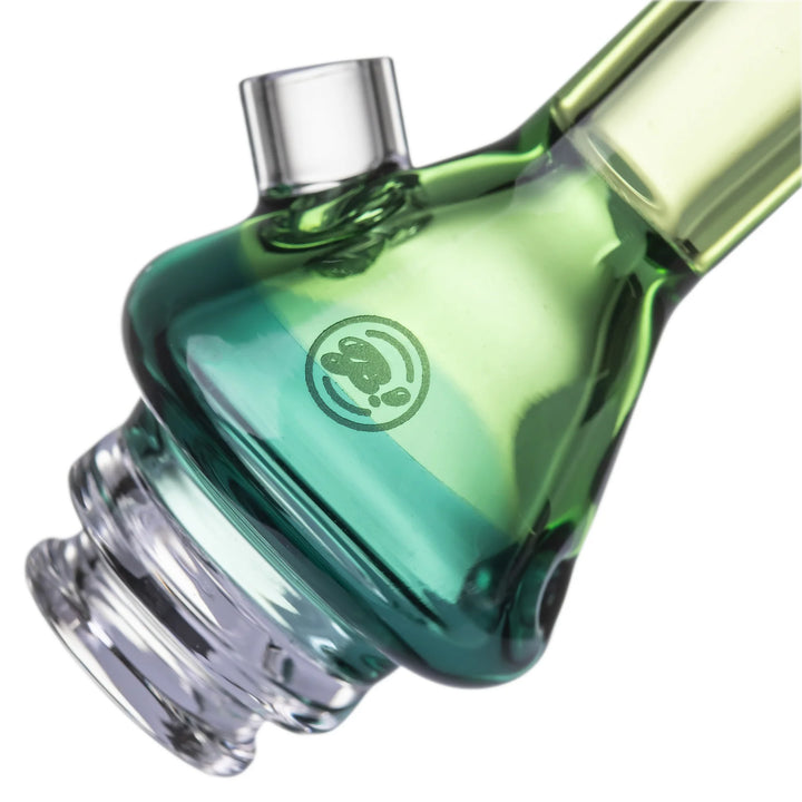 Big Fun! Tricolor Pivot Top in Canopy colorway — borosilicate glass detail with Canopy color blend.