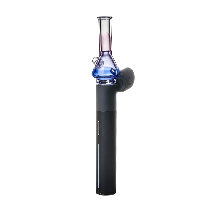 Big Fun! Tricolor Pivot Top in Sorbet colorway — front view of mini bong silhouette with downstem.