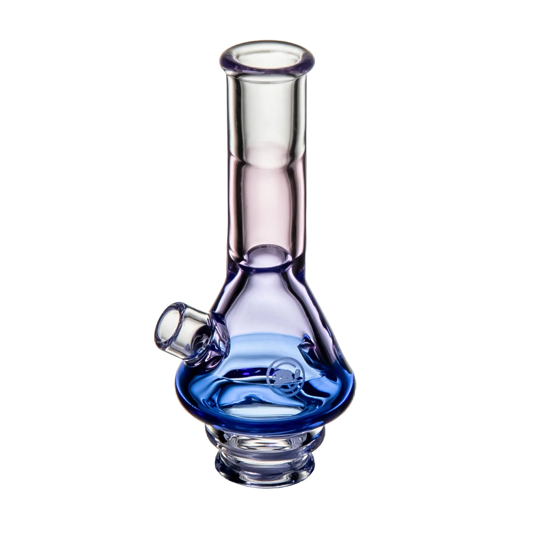 Big Fun! Tricolor Pivot Top in Sorbet colorway — angled view on Puffco Pivot device.