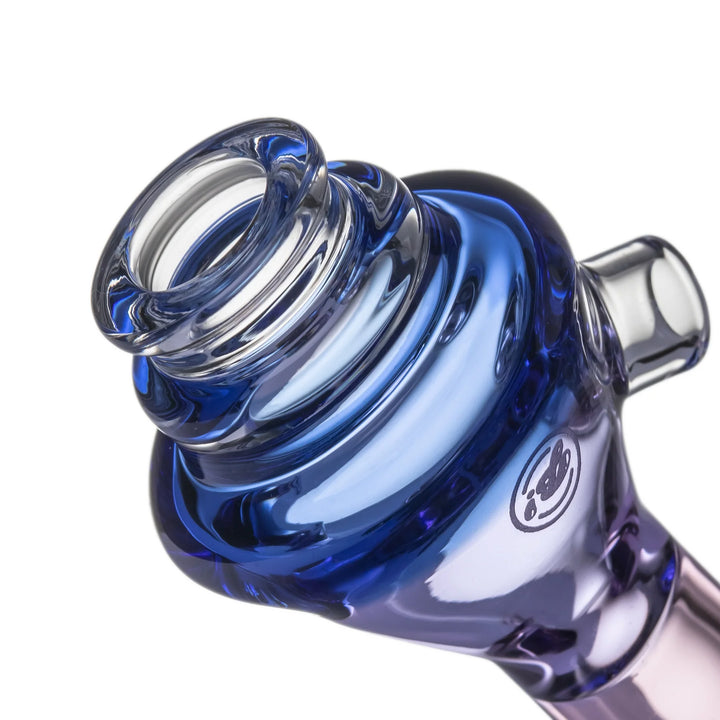 Big Fun! Tricolor Pivot Top in Sorbet colorway — top-down view of mouthpiece.