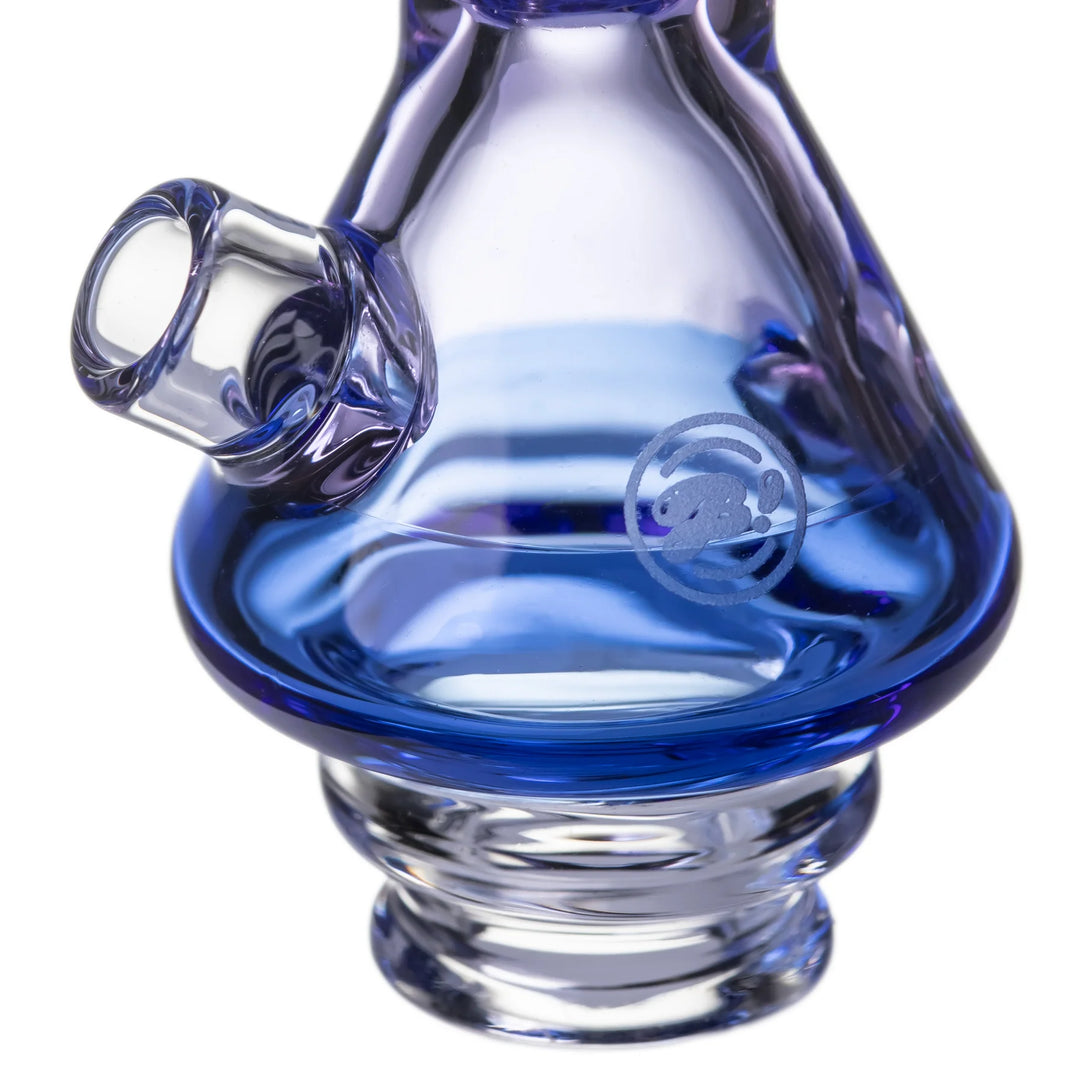 Big Fun! Tricolor Pivot Top in Sorbet colorway — borosilicate glass detail with pink-blue blend.