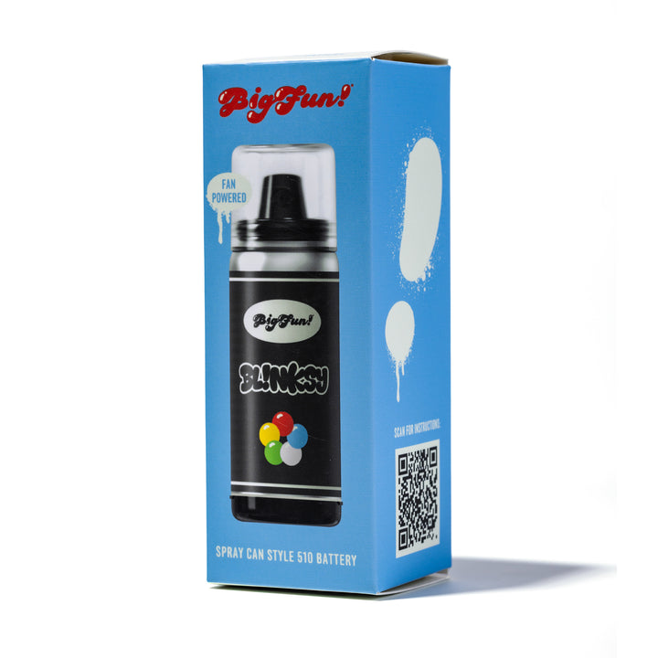 Front of the BigFun! Blinksy retail packaging
