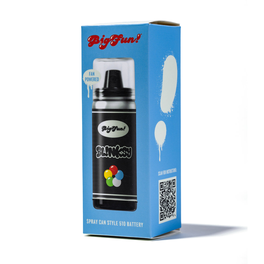 Front of the BigFun! Blinksy retail packaging