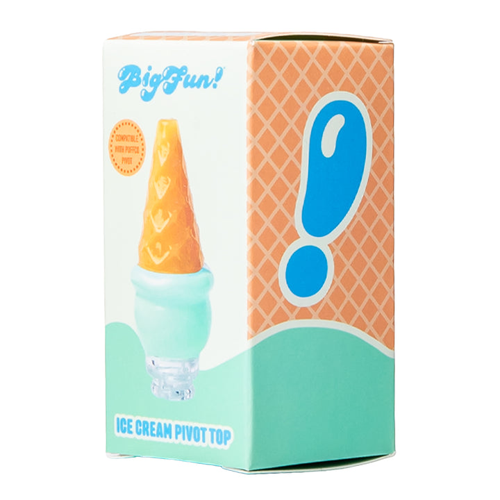 Front of the BigFun! Ice Cream Pivot Top retail box with BigFun! branding