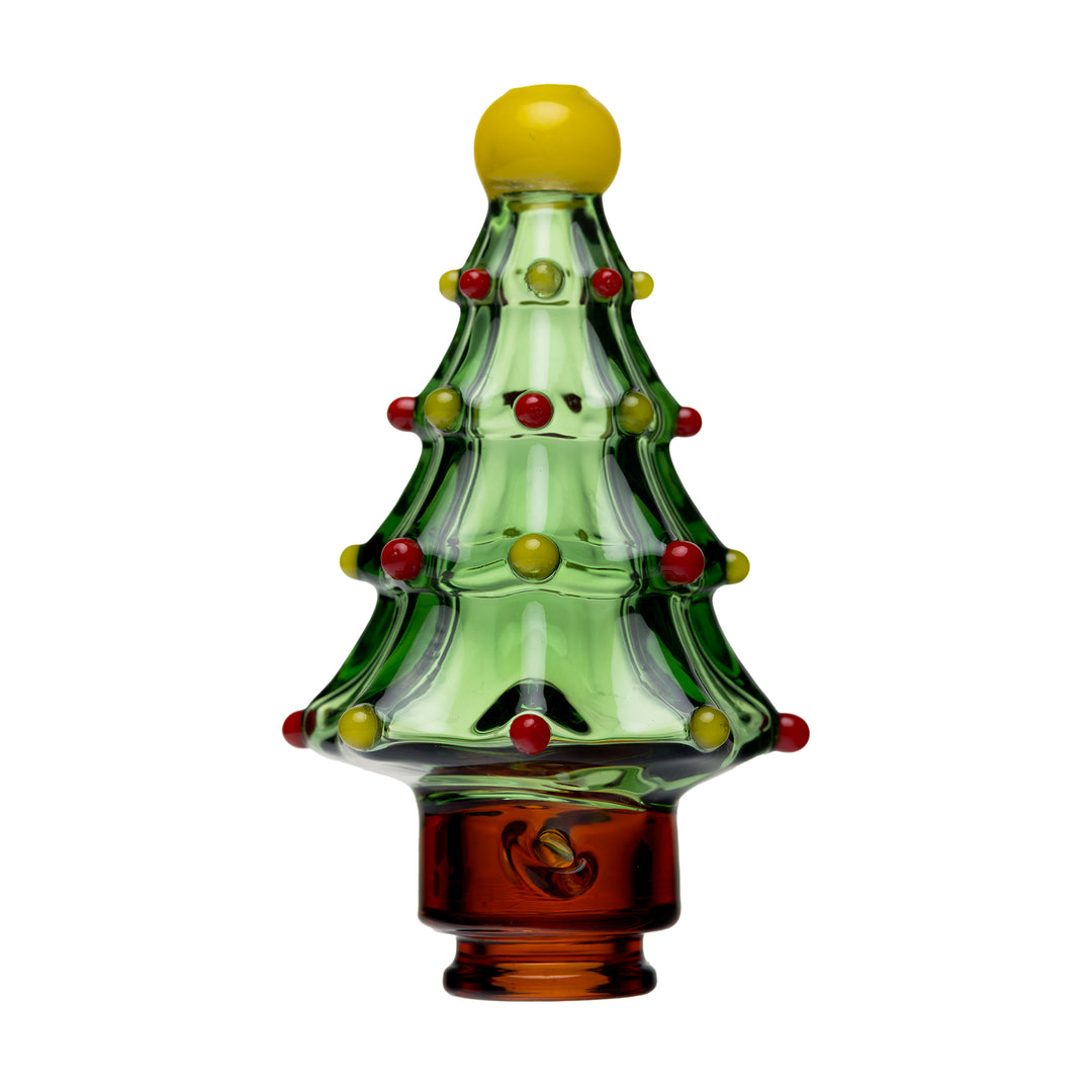 bigfun puffco pivot lil x tree top rear angle showing compact borosilicate form and stable fit