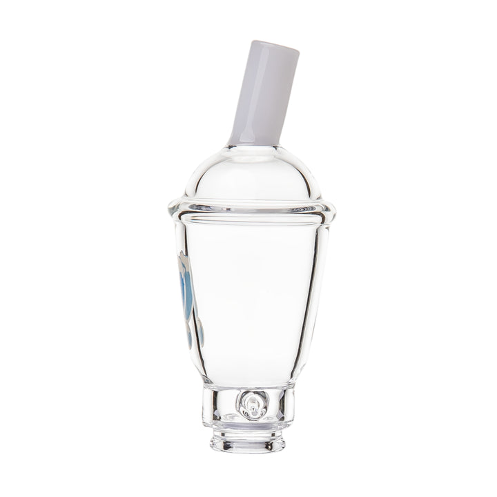 Left-side profile of the BigFun! Sip N Rip Pivot Top showing the full 3.1-inch cup silhouette