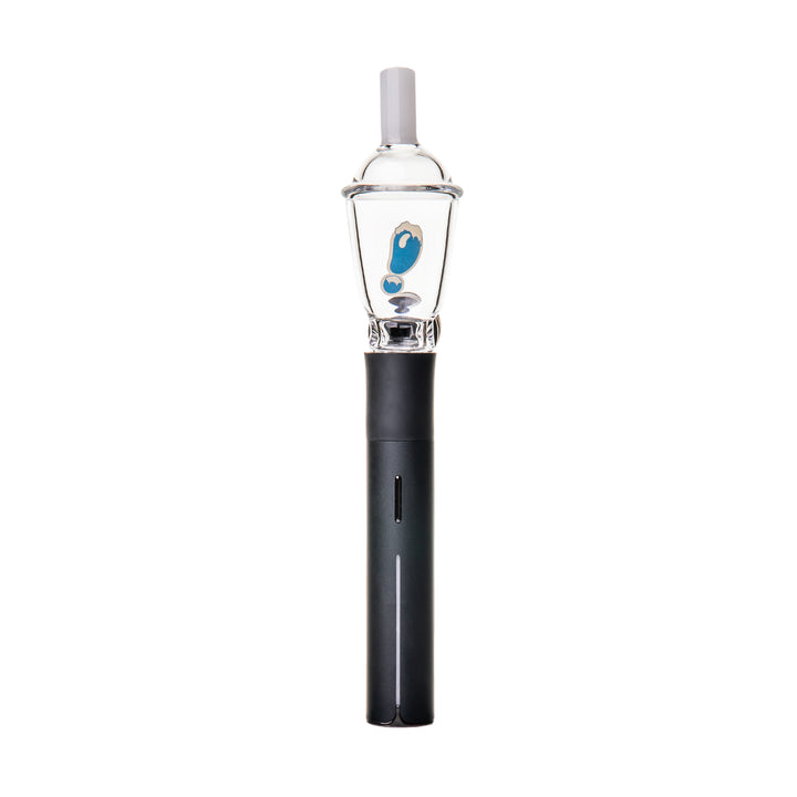 BigFun! Sip N Rip Pivot Top mounted on a Puffco Pivot seen from the front — device sold separately and not included