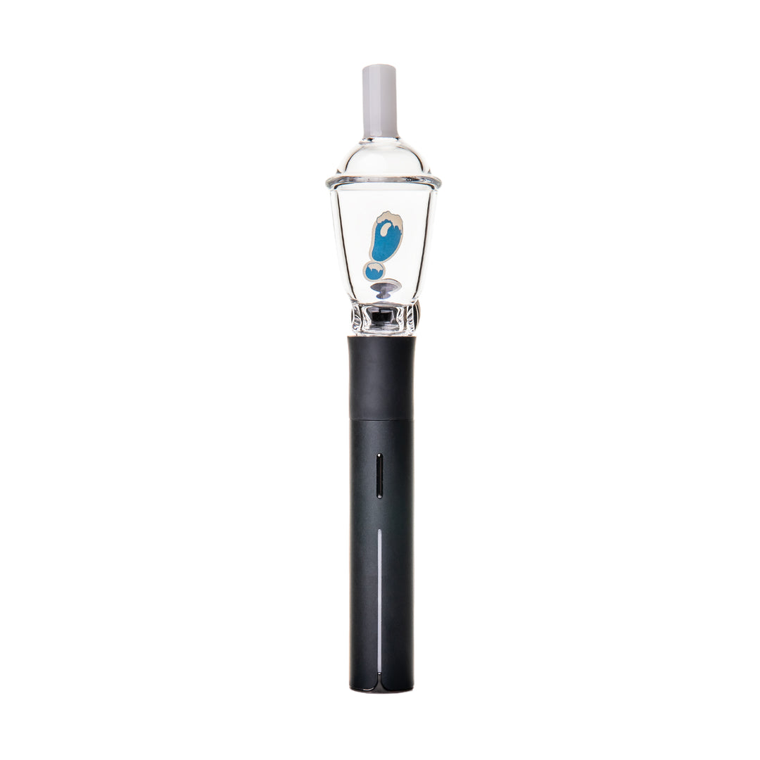 BigFun! Sip N Rip Pivot Top mounted on a Puffco Pivot seen from the front — device sold separately and not included