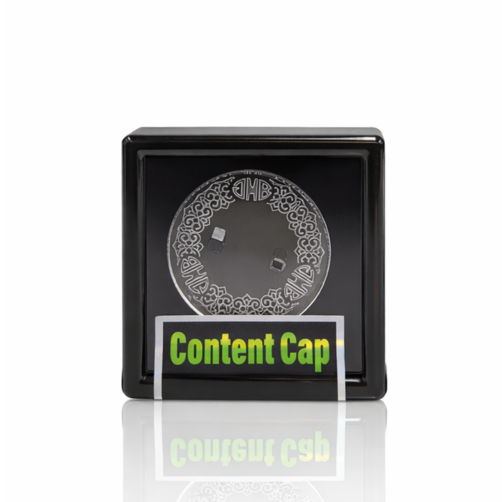 Black Market Glass Content Cap spinner carb cap, borosilicate glass