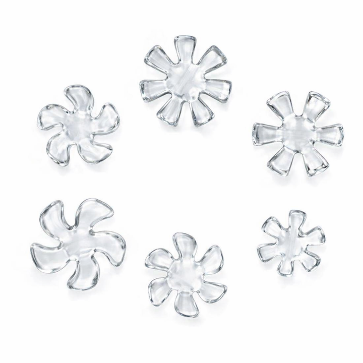 Black Market Quartz Flakes In Different Sizes and blade orientations