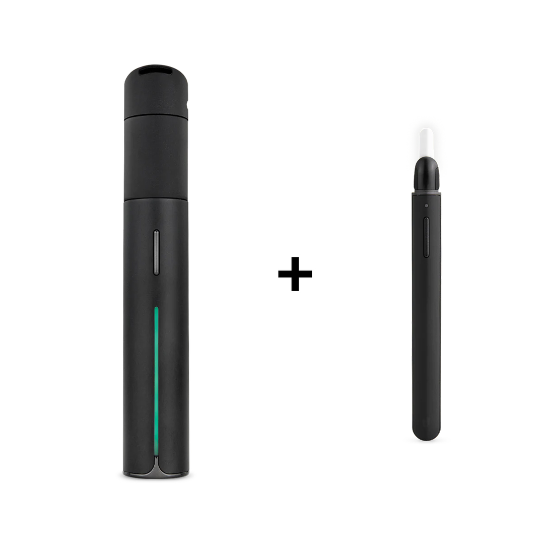 Puffco Pivot vaporizer with Puffco Hot Knife loading tool bundle exclusive at Angies Boutique