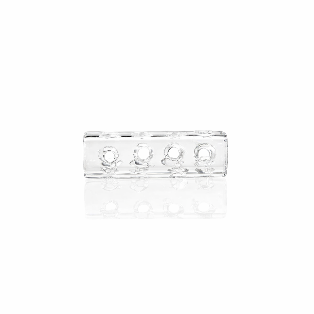 Campfire Quartz 6x18mm Quartz Hollow Terp Pillar with Holes