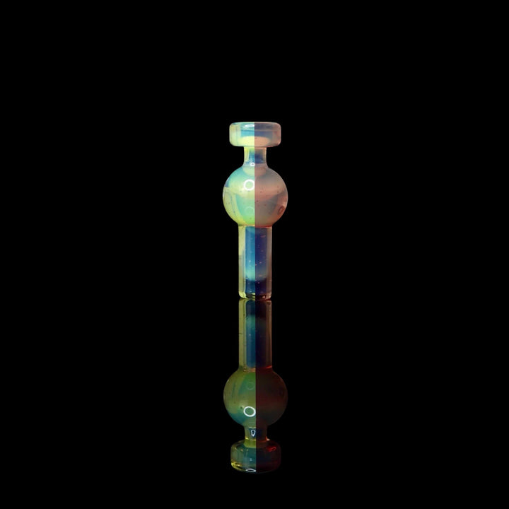 Campfire Quartz Marble Plug for 30mm Quartz Tower Banger Shifty Slyme, transition view