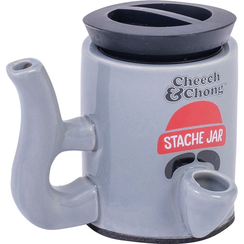 Cheech &amp; Chong Stuff It Puff It Stash Pipe in Gray