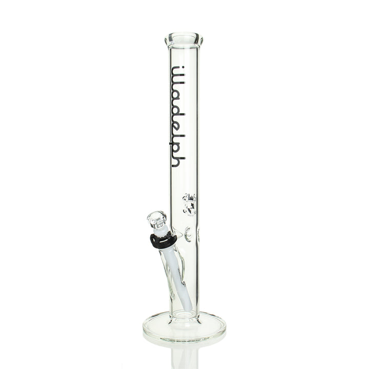 Illadelph 19-inch black label straight bong with K-Clip and lighter