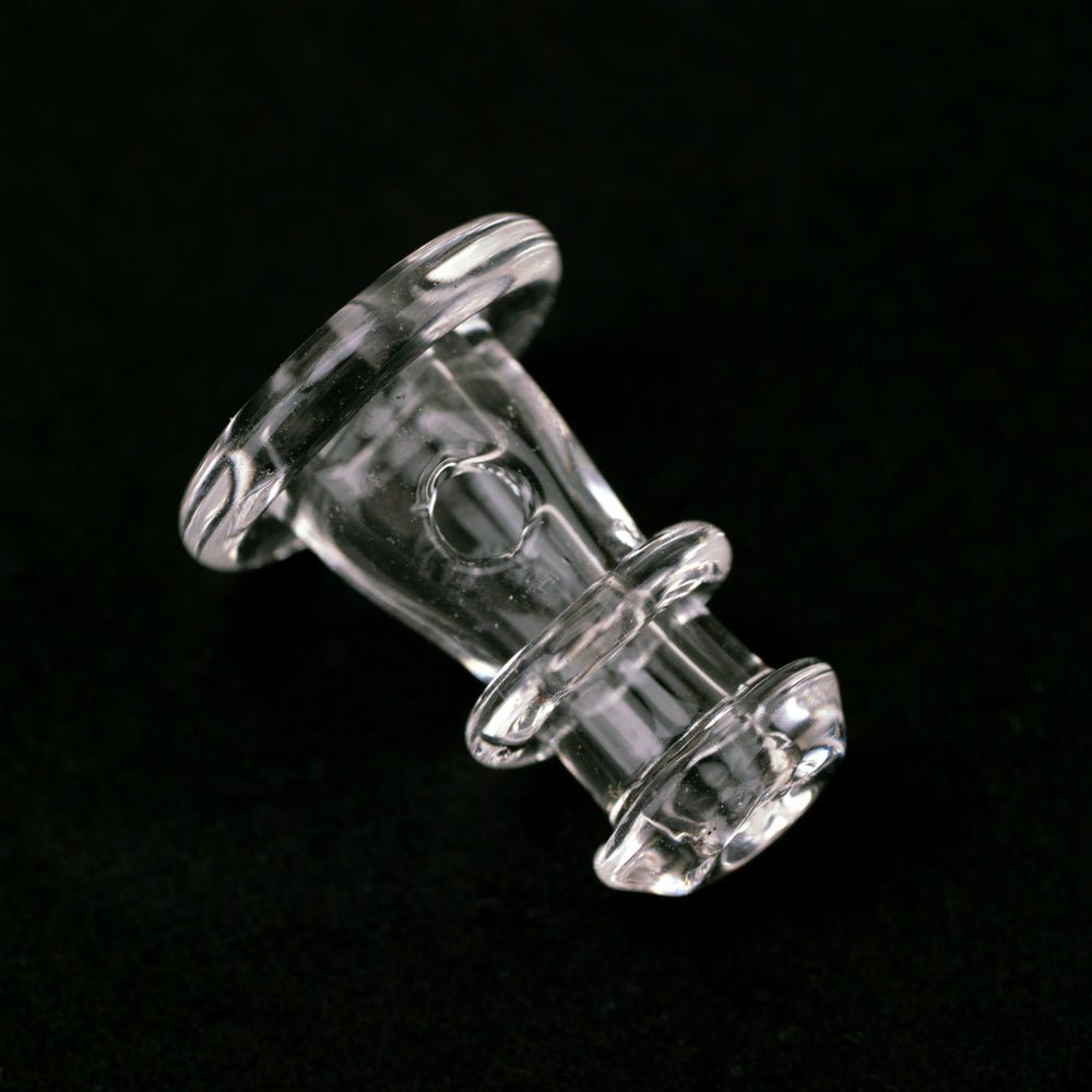 Empire Glassworks Puffco New Peak and Proxy glass joystick cap in Clear