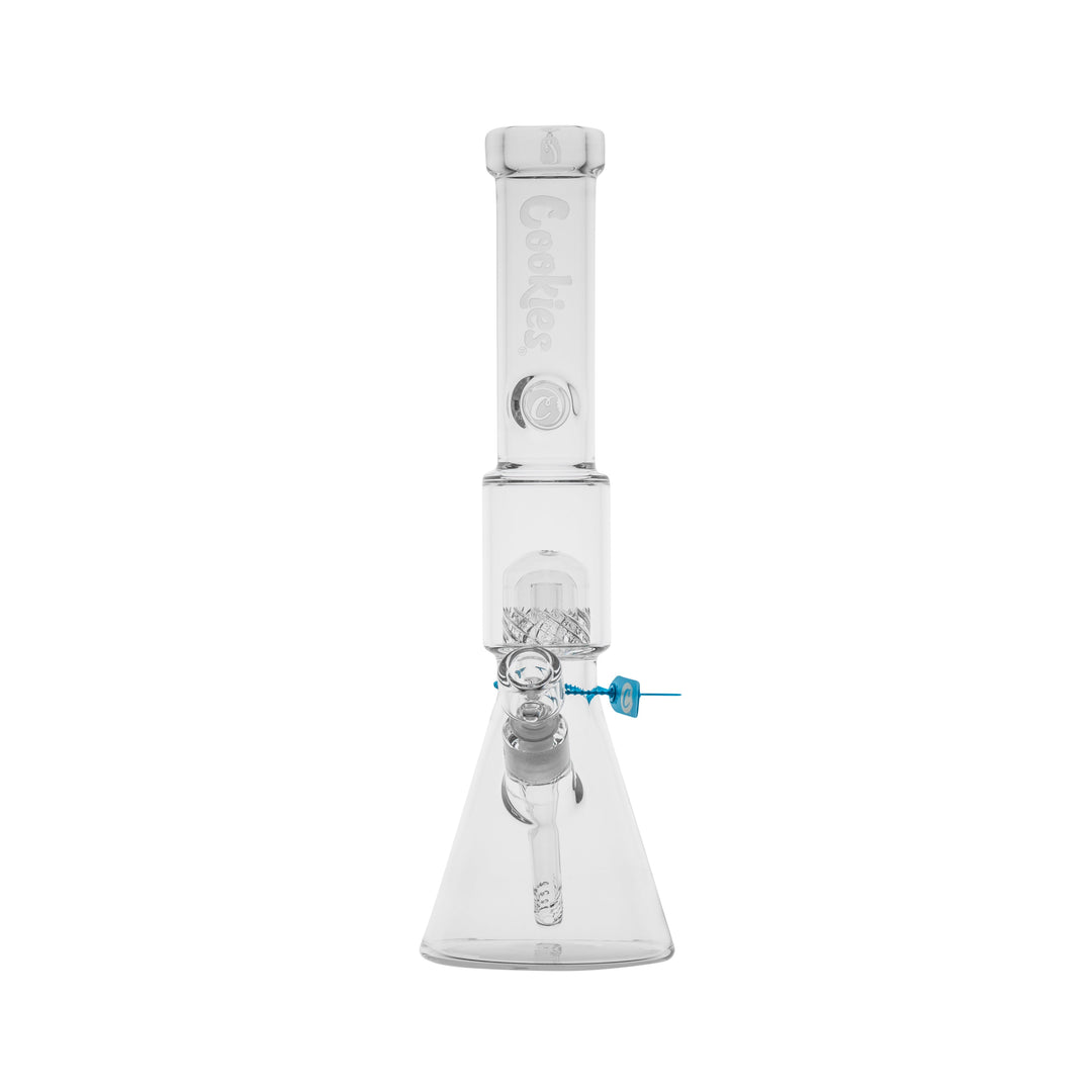 Cookies SF Beaker 2 Da Dome — beaker water pipe with dome percolator, front view