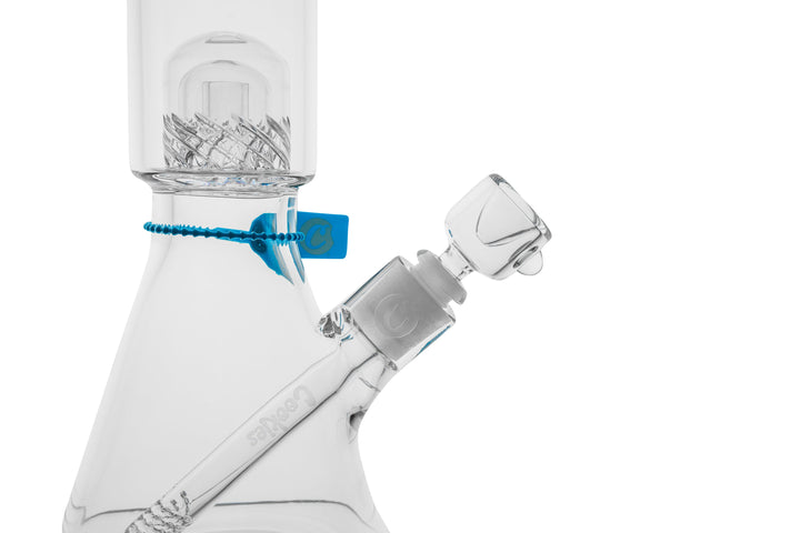 Cookies SF Beaker 2 Da Dome — beaker water pipe with dome percolator, joint detail
