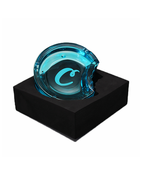 Cookies SF C-Bite Ashtray Blue glass ashtray