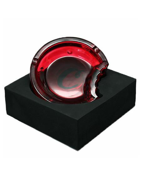 Cookies SF C-Bite Ashtray Red glass ashtray
