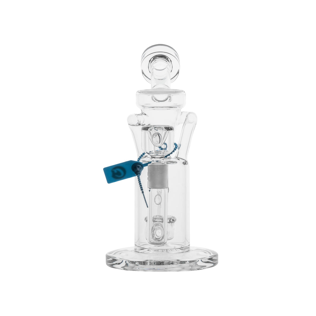 Cookies SF Double Cycler — dual recycler dab rig with Cookies branding, side profile