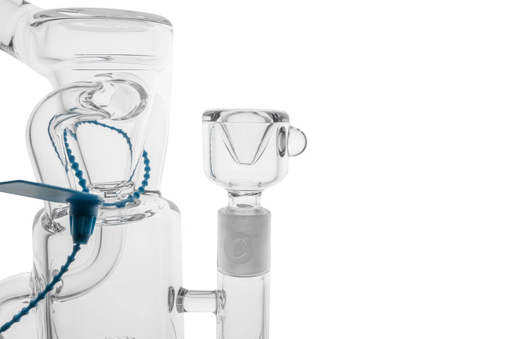 Cookies SF Double Cycler — dual recycler dab rig with Cookies branding, front view