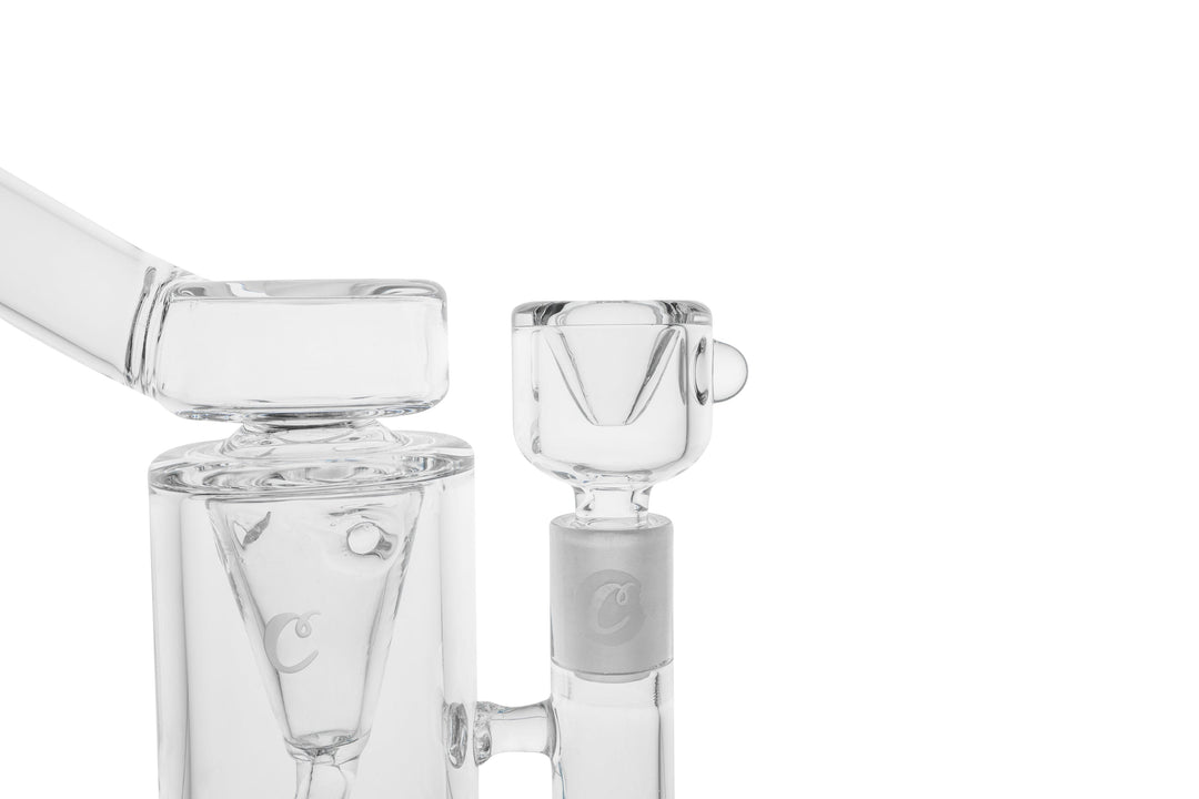 Cookies SF Incycler — internal recycler dab rig with Cookies branding, back view