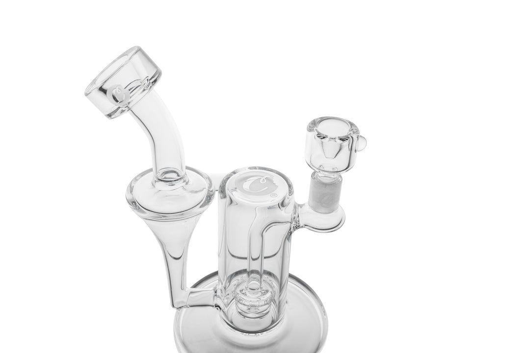 Cookies SF OG Cycler — recycler dab rig with Cookies branding, front view