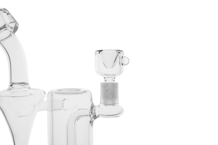 Cookies SF OG Cycler — recycler dab rig with Cookies branding, back view