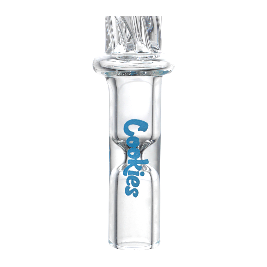 Cookies Pocket Hitter Chillum displayed with Cookies accessories – portable one-hitter pipe