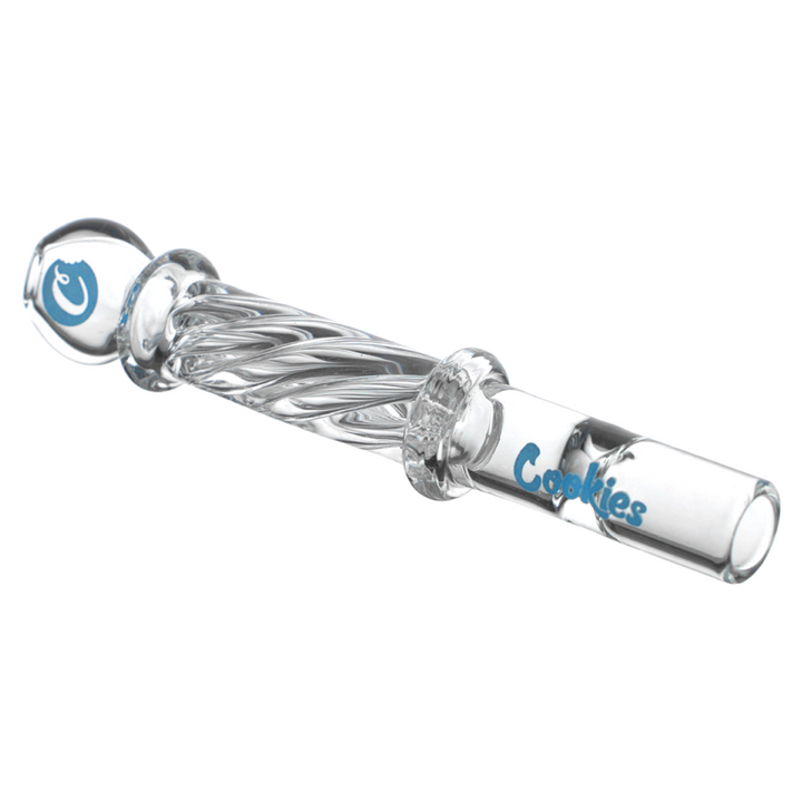 Cookies Pocket Hitter Chillum side angle showing compact design and embossed Cookies branding