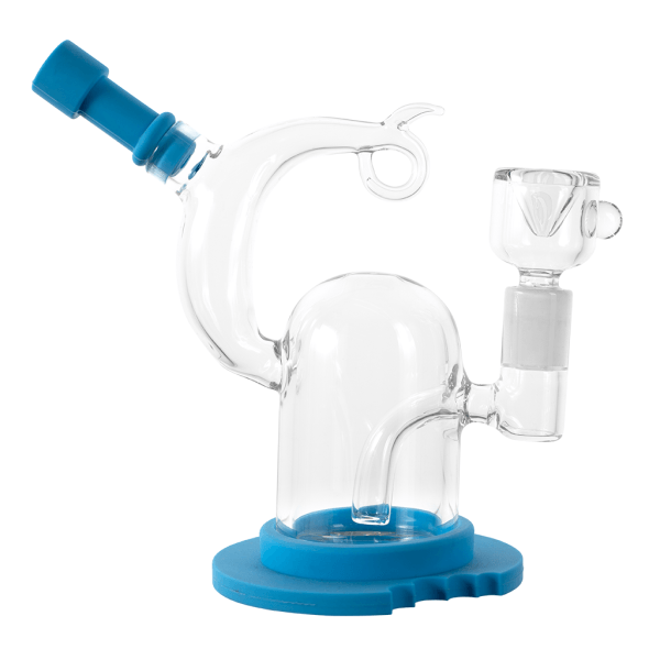 Cookies SF Sili-Boro Bubbler — silicone and glass hybrid bubbler, detail view
