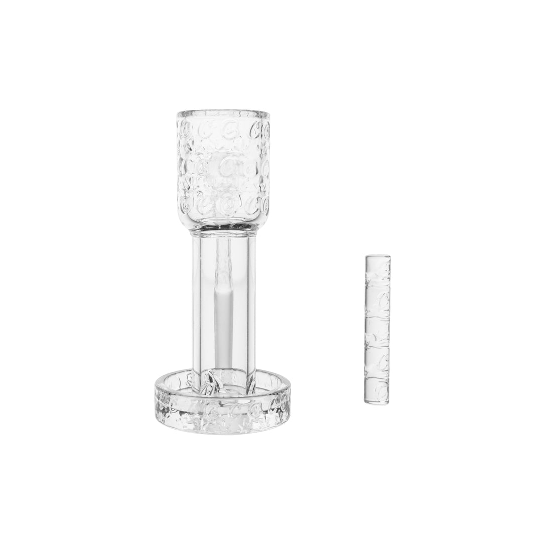 Cookies SF Slurper — quartz terp slurper banger with 14mm male 90deg joint, side profile