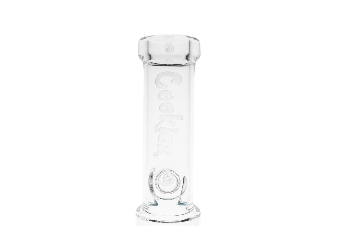 Cookies SF Straight 2 Da Dome — straight tube water pipe with dome percolator, alternate angle