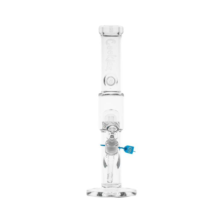 Cookies SF Straight 2 Da Dome — straight tube water pipe with dome percolator, side profile
