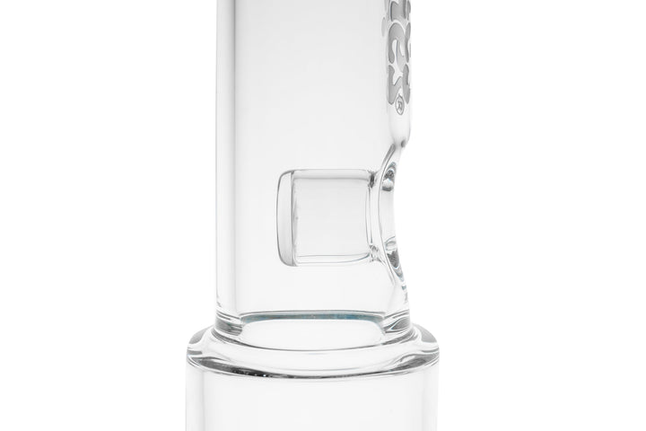 Cookies SF Straight 2 Da Dome — straight tube water pipe with dome percolator, back view