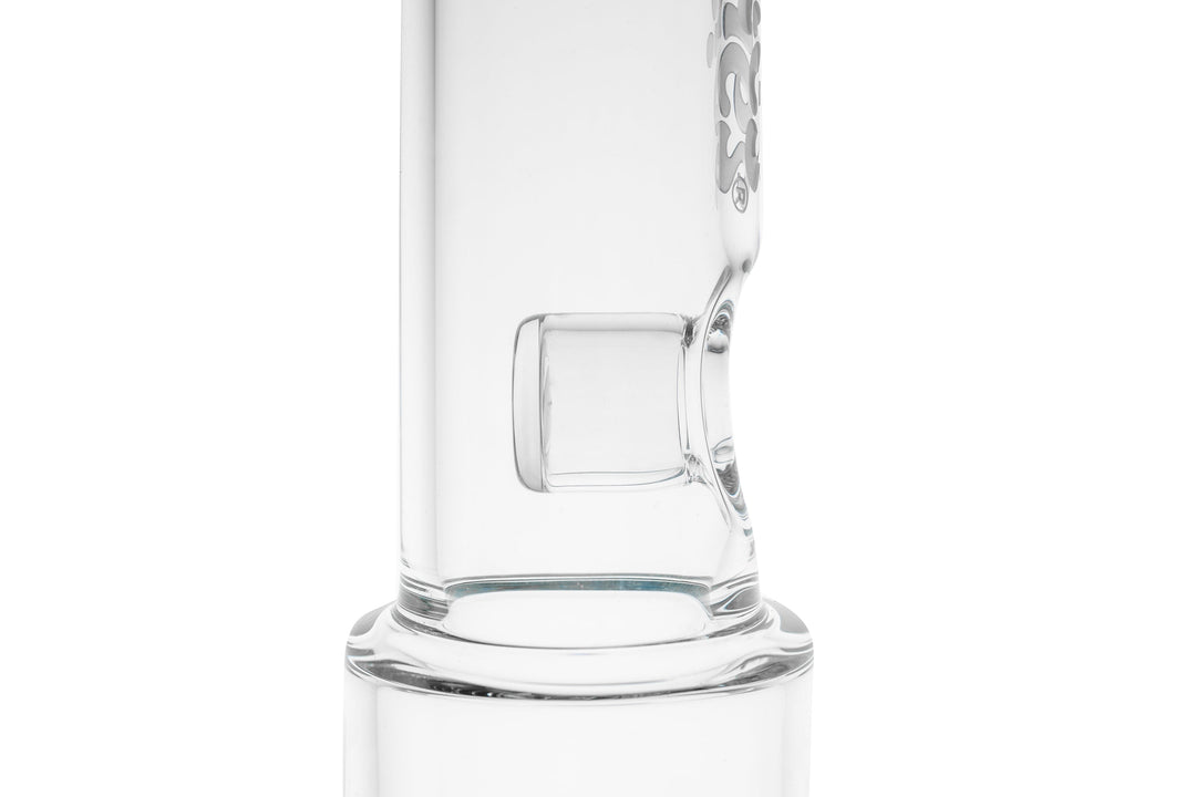 Cookies SF Straight 2 Da Dome — straight tube water pipe with dome percolator, back view