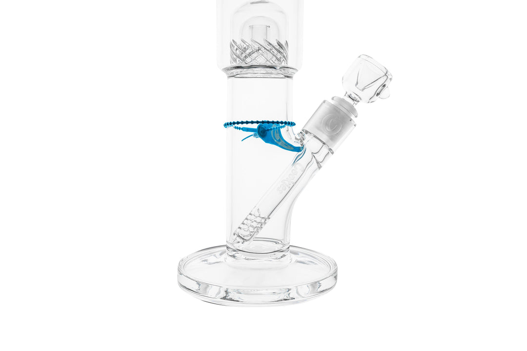 Cookies SF Straight 2 Da Dome — straight tube water pipe with dome percolator, dome perc detail