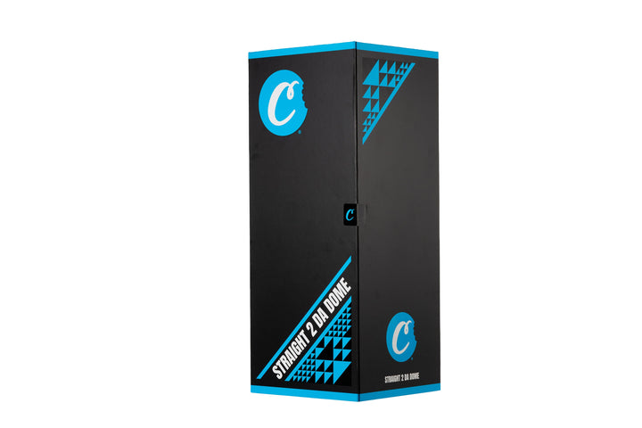 Cookies SF Straight 2 Da Dome — straight tube water pipe with dome percolator, base detail