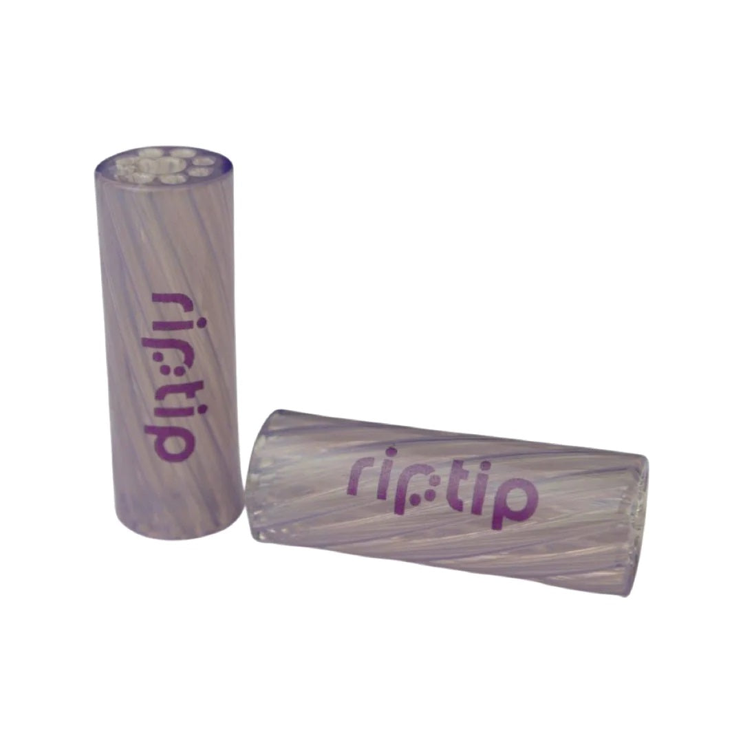 Baja Blast Gordo Scientific Rip Tips with spiral design, reusable glass filter tips for joints and blunts, made in the USA.