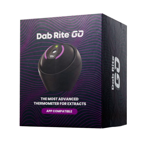 Dab Rite Go retail box front — authentic Dab Rite packaging as shipped by Angies Boutique