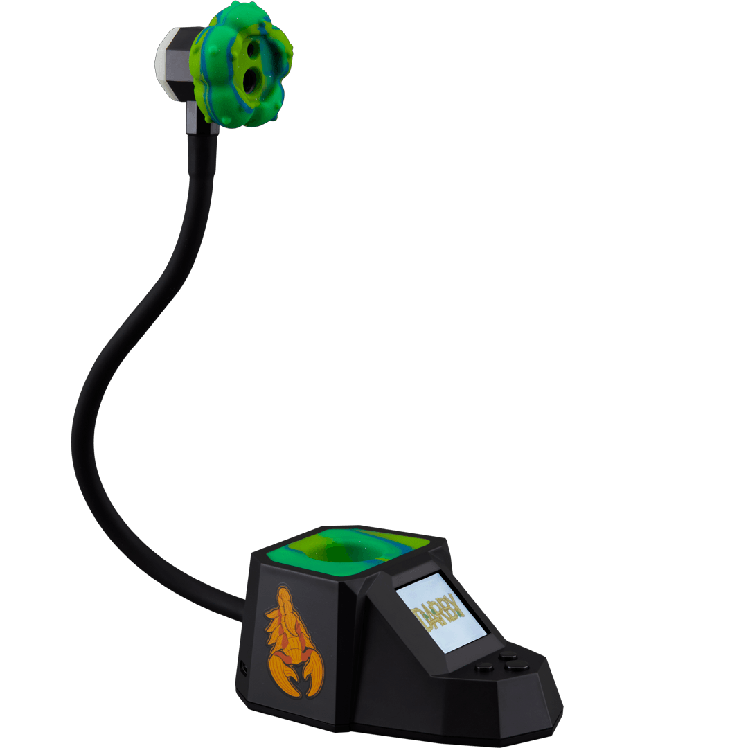 Dab Rite x Darby Pro — limited edition Darby Holm Dab Rite Pro IR thermometer, hero shot