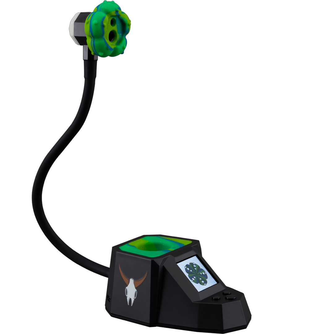 Dab Rite x Darby Pro — limited edition Darby Holm Dab Rite Pro IR thermometer, alternate angle